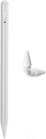 Caneta Stylus para iPad 2018 a 2025 com Palm Rejection, Bluetooth e pontas extras para estudo, desenho e trabalho