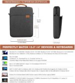 Capa Bolsa para Tablet 11 ou 13,3 Polegadas: proteção, praticidade e transporte fácil na mão ou no ombro