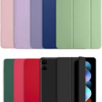 Capa Flip para Xiaomi Redmi Pad SE 11 com proteção, suporte ajustável e fechamento magnético preta