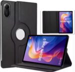 Capa Giratória para Redmi Pad 2 2025 com película cerâmica e caneta touch: proteção completa e ajuste 360° para comprar agora - Imagem 2