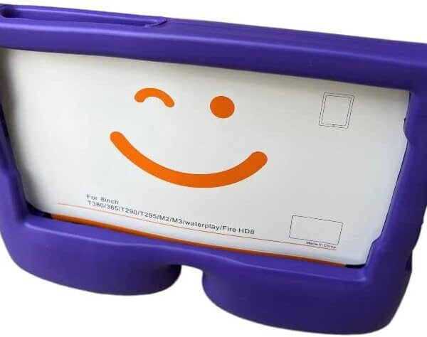 Capa Infantil de EVA para Multilaser M8 8.0 anti-impacto, leve e emborrachada, ideal para proteger o tablet das crianças