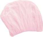 Capa Mosquiteira para Berço com Malha Respirável e Elástica, proteção segura para bebê, 80x160x65cm Rosa