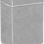 Capa Premium Impermeável para Máquina de Lavar 12kg a 17kg com proteção UV e ajuste traseiro, ideal para Brastemp, Electrolux e Consul.