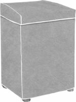 Capa Premium Impermeável para Máquina de Lavar 12kg a 17kg com proteção UV e ajuste traseiro, ideal para Brastemp, Electrolux e Consul.