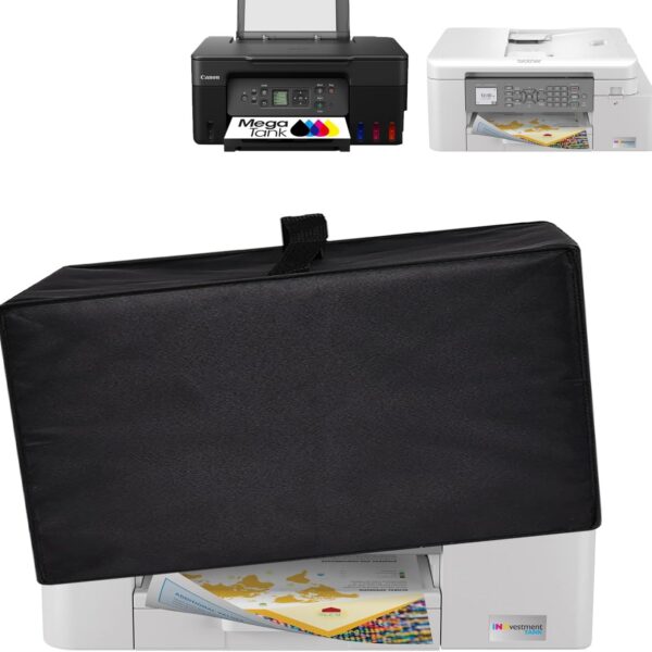 Capa Protetora Contra Poeira Para Impressora Couldycasi, Tecido Resistente E Antiestático, À Prova D'Água, Tanque De Tinta Brother, Multifuncional Mfc-J4335Dw/Mfc-J1205W