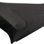 Capa Protetora para Bicicleta Preto: proteção solar, antipoeira e fácil de usar para guidão e assento, ideal para bikes dobráveis e elétricas.