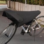 Capa Protetora para Bicicleta Preto: proteção solar, antipoeira e fácil de usar para guidão e assento, ideal para bikes dobráveis e elétricas. - Imagem 2