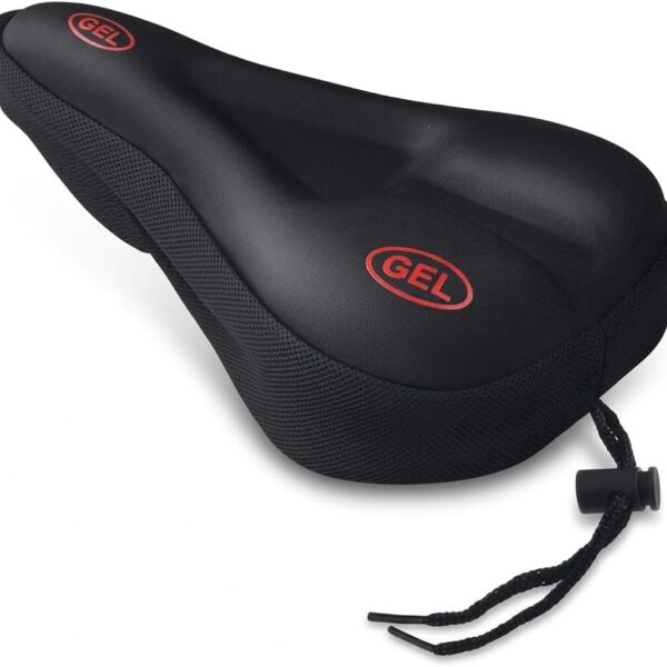 Capa Selim Bike anatômica com gel e espuma: mais conforto, ajuste firme e menos dor para pedalar por mais tempo