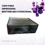Capa cristal para impressora Brother DCP-T420W, proteção transparente sob medida e ideal para conservar seu equipamento.