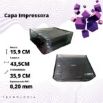 Capa cristal para impressora Brother DCP-T420W, proteção transparente sob medida e ideal para conservar seu equipamento. - Imagem 2