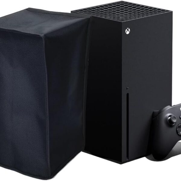Capa de Proteção Antipoeira Para Xbox Series X Preta