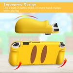 Capa de silicone para Nintendo Switch OLED 2021: proteção macia, leve e ergonômica contra choques e arranhões. - Imagem 2