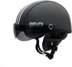 Capacete Coquinho BR101 Premium Grafite com viseira fumê: mais segurança, conforto e estilo para scooter, bike, skate e patinete.