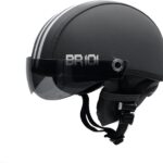 Capacete Coquinho BR101 Premium Grafite com viseira fumê: mais segurança, conforto e estilo para scooter, bike, skate e patinete.