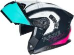 Capacete Scooter Elétrica e Bike com viseira interna, conforto e segurança para deslocamentos diários.