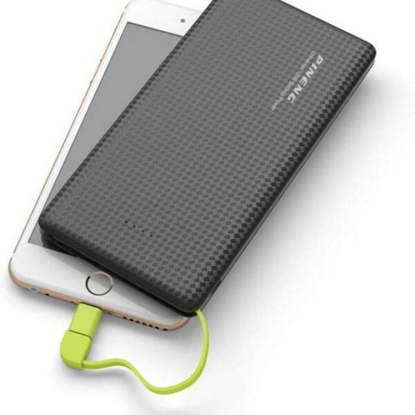 Carregador Pineng Power Bank Slim PN-951 Original 10000mAh Branco
