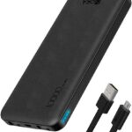 Carregador Portátil Power Bank 10000mAh: recarga rápida, compacto e ideal para viagens e uso diário.