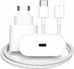 Carregador Turbo para iPhone com cabo premium de 1 metro: carregamento rápido, seguro e compatível com vários modelos.
