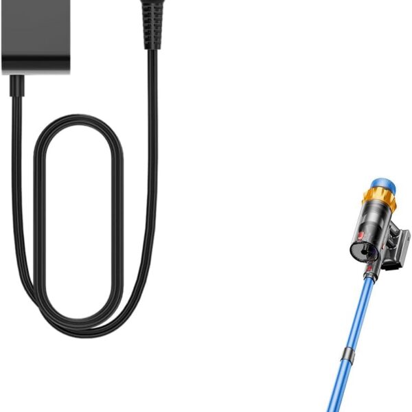 Carregador de aspirador de pó sem fio R5 para recarga prática e eficiente, ideal para manter seu aparelho sempre pronto para uso.