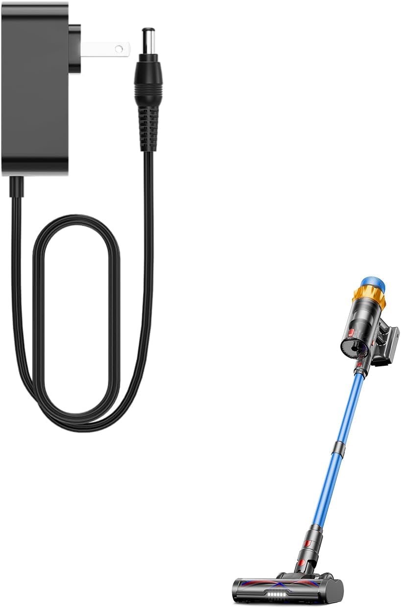 Carregador de aspirador de pó sem fio R5 para recarga Carregador de aspirador de pó sem fio R5 para recarga prática e eficiente, ideal para manter seu aparelho sempre pronto para uso.