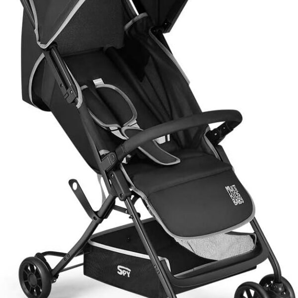 Carrinho Compacto Spy Multikids Baby BB424: leve, prático e confortável para passeios desde o nascimento até 15 kg.