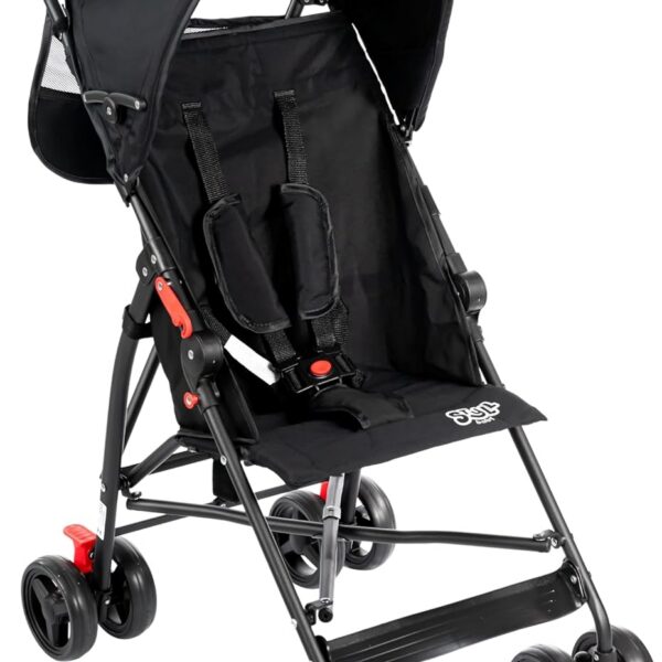 Carrinho De Bebê Passeio Guarda Chuva Styll Baby Preto: leve e prático para passeios com seu bebê