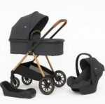 Carrinho Florence 3 em 1: bebê conforto e base veicular, conforto ajustável, segurança e praticidade para passeios.
