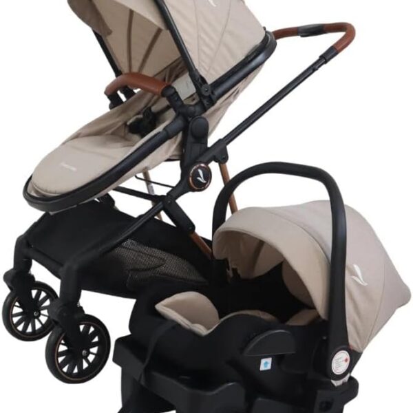 Carrinho Florence 6 em 1: conforto, segurança e travel system completo para o bebê desde o nascimento.