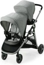 Carrinho Graco Ready2Grow LX 2.0 para gêmeos: compacto, confortável e prático desde o nascimento até 15 kg.