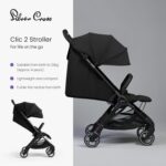 Carrinho Silver Cross Clic 2: leve, compacto e dobrável, do nascimento aos 4 anos com bolsa de viagem. - Imagem 2