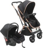 Carrinho c/Bebê Conforto Reversível Elysian Maxi Baby: conforto, segurança e praticidade desde o nascimento. - Imagem 2