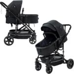 Carrinho de Bebê Baby Style Wonder 2 em 1: conforto, segurança e praticidade com assento ajustável e fechamento compacto