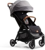 Carrinho de Bebê Combo Parcel Carbon Joie com moisés e bebê conforto, conforto do nascimento até 22kg