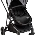 Carrinho de Bebê Cosco Kids Lummy Cinza Gelo: assento 2 em 1, reversível e compacto para acompanhar o bebê até 22 kg.