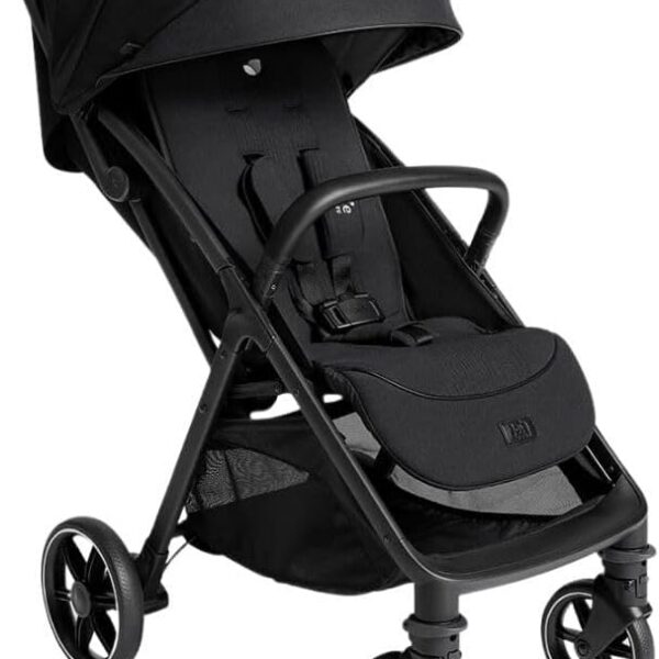 Carrinho de Bebê Joie Parcel LX Preto Eclipse: leve, dobrável com uma mão e ideal para passeios com conforto e segurança.