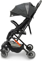 Carrinho de Bebê Vortex Baby Style: reclinável, com proteção solar, cesto e cinto 5 pontos para passeios seguros de 0 a 36 meses. - Imagem 2