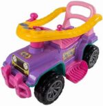 Carrinho de Passeio Infantil com Empurrador Jip Jip: diversão, segurança e equilíbrio para sua filha em passeios ao ar livre. - Imagem 2