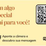 Cartão Presente Inovador Personalizável com QR Code: grave mensagem e foto para surpreender em qualquer ocasião.