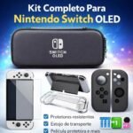 Case para Nintendo Switch Oled com 11 compartimentos, proteção e praticidade para viagens e acessórios - Imagem 2