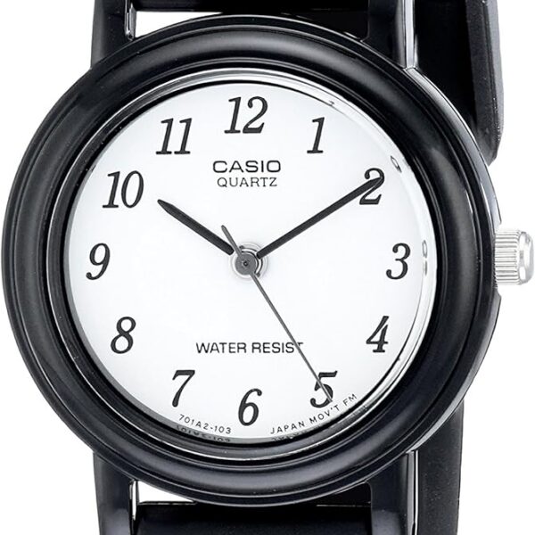 Casio relógio analógico feminino LQ139B-1B: estilo clássico e elegante para o dia a dia.