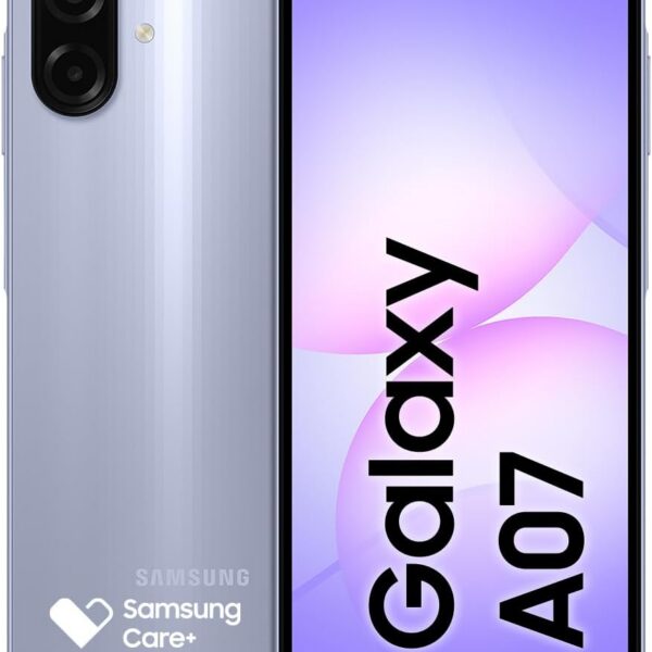 Celular Samsung Galaxy A07 128GB, 4GB, Câm. 50MP, Tela 6.7"- Violeta