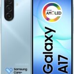 Celular Samsung Galaxy A17, 256GB, 8GB, 50MP Tela 6.7", IP54 - Azul