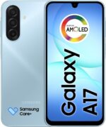 Celular Samsung Galaxy A17, 256GB, 8GB, 50MP Tela 6.7", IP54 - Azul