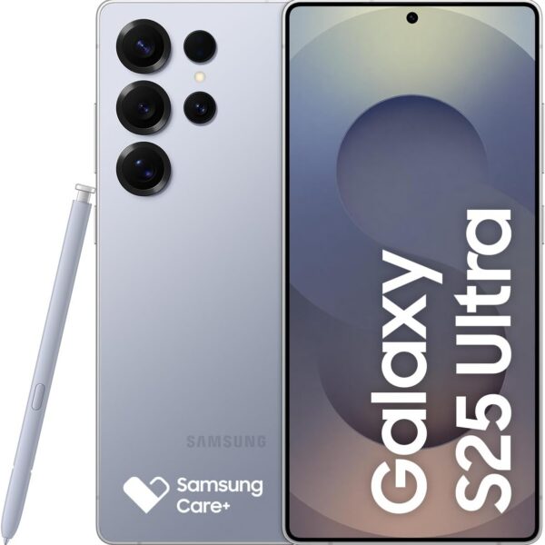 Celular Samsung Galaxy S25 Ultra 5G, 512GB, 12GB RAM, Câmera Quádrupla de 200+50+10+50, Tela Grande de 6.9", Titânio Azul