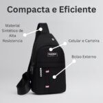 Cenice Bolsa Tiracolo Masculina: compacta, resistente e prática para levar seus itens com estilo e segurança no dia a dia. - Imagem 2