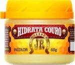 Cera Hidratante para Couro JR 60g: hidrata, protege e dá brilho natural ao couro, mantendo-o sempre novo.