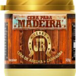Cera Para Madeira Jr 320g: protege, hidrata e dá brilho natural com cera de abelha e carnaúba