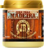 Cera Para Madeira Jr 320g: protege, hidrata e dá brilho natural com cera de abelha e carnaúba