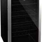 Cervejeira Expositor Vertical HQ Vidro Duplo 100 Litros Inox HQ-100CEVPV (127V)