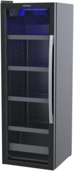 Cervejeira Expositora Venax Blue Light 209l Preto 127v